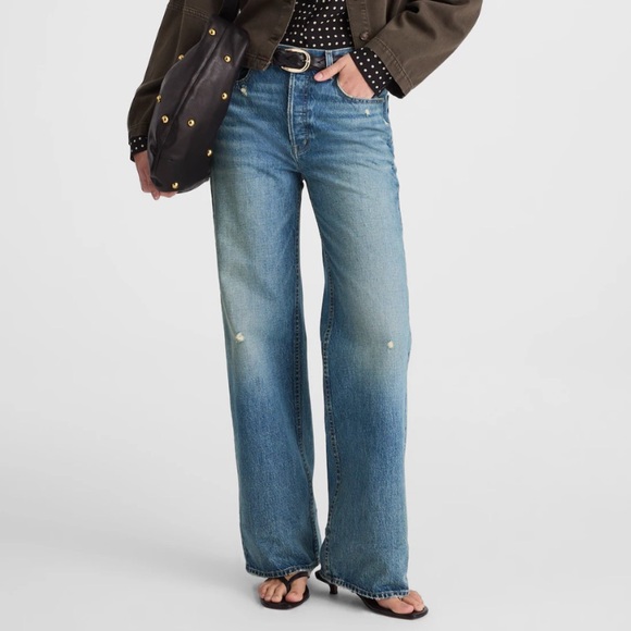 Madewell low slung baggy jeans - Picture 7 of 11